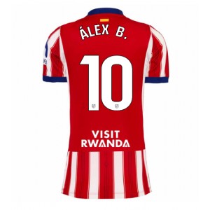 Atletico Madrid Alex Baena #10 Jalkapallovaatteet Naisten Kotipaita 2026-27 Lyhythihainen